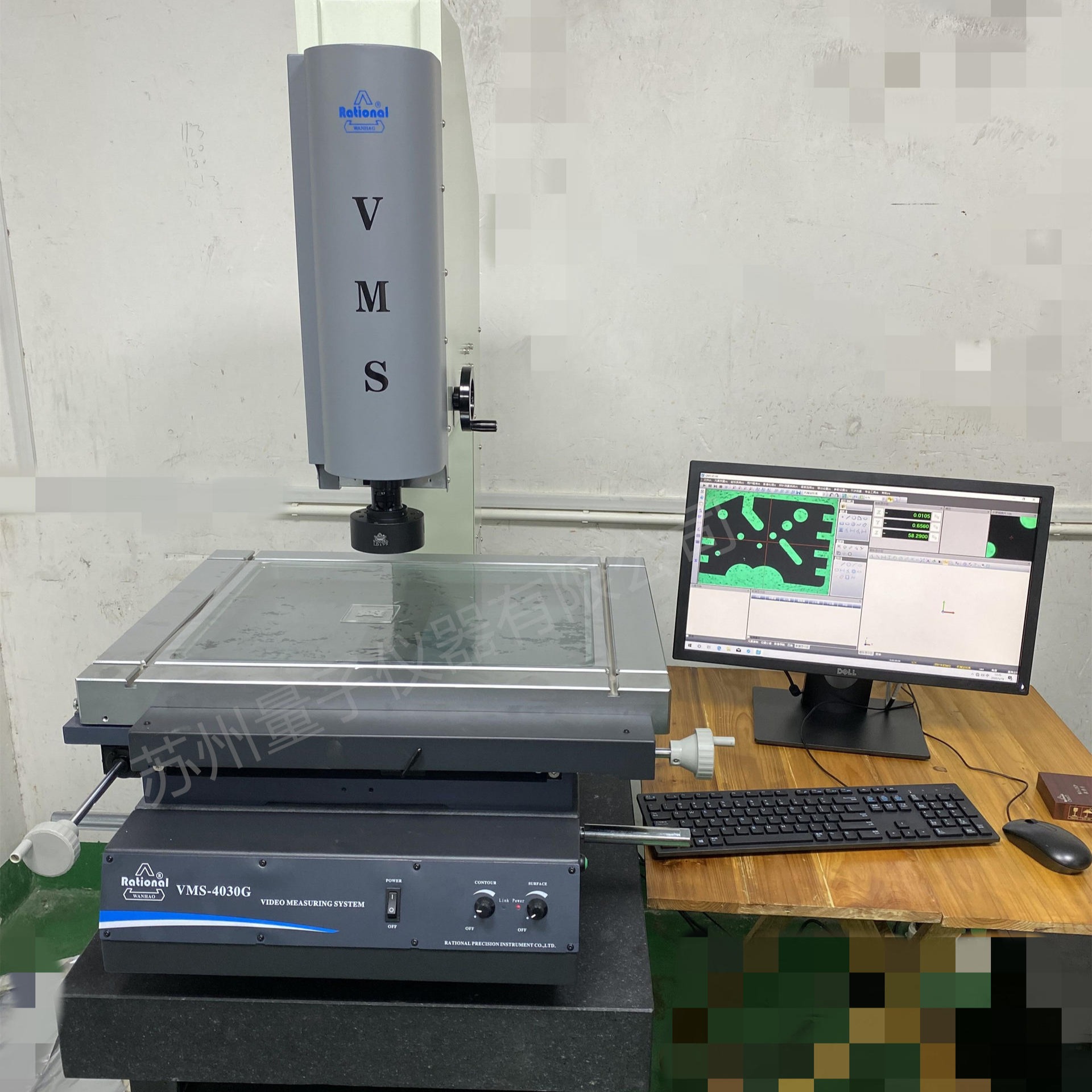 万濠经典手动型影像测量VMS-4030G 常州万濠2.5次元 二次元测量仪VMS-4030