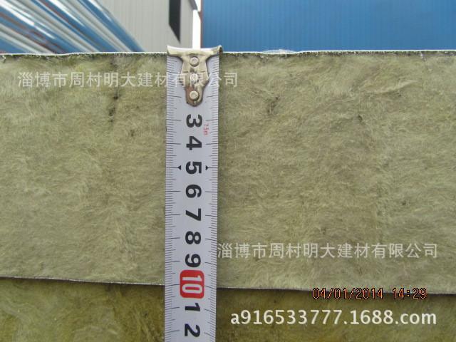 厂家生产销售 保温 隔热 隔墙 建筑 彩钢岩棉复合板示例图8