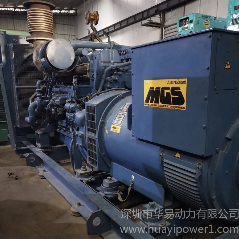新款原装MGS三菱柴油发电机组400kw日本进口三菱S6A3-PTA进口发电机500kva