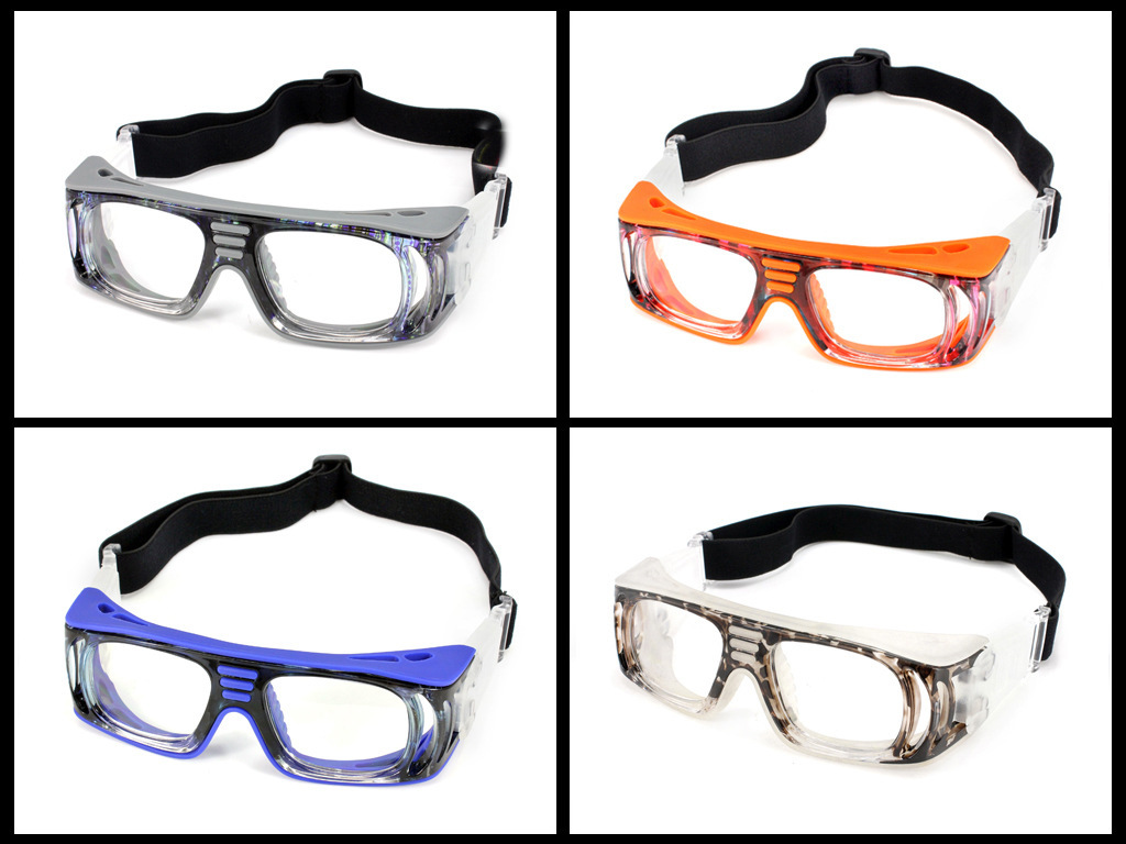 新款篮球眼镜 防撞击足球 护目眼镜 可配近视运动镜架 厂家直批发示例图10