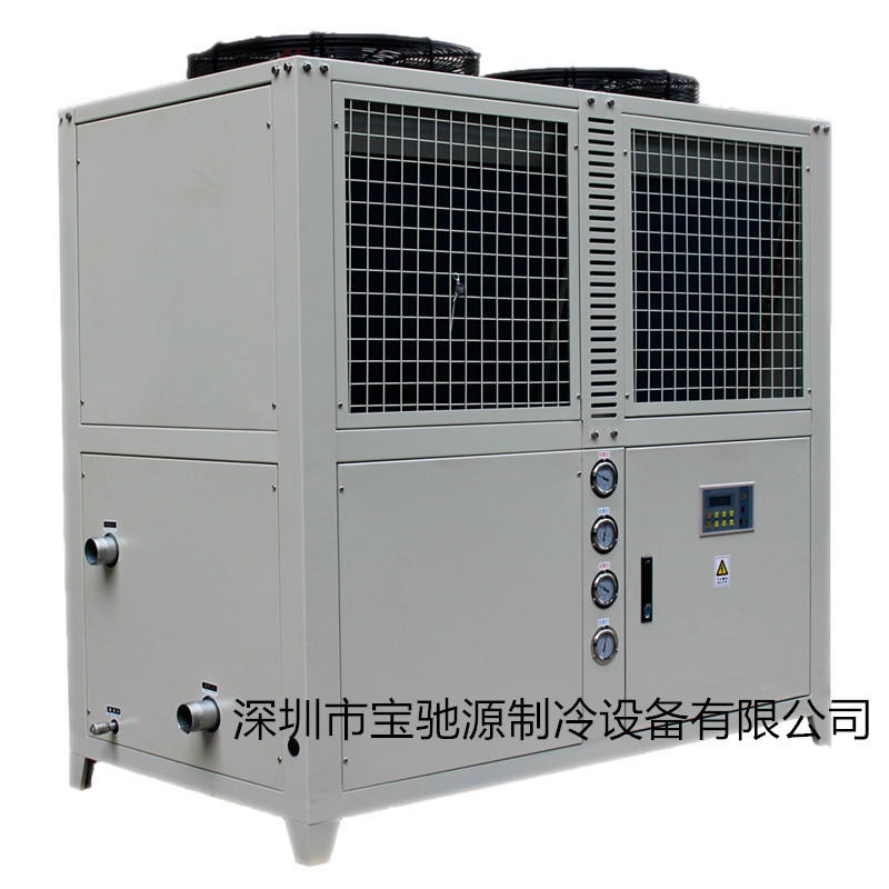 电镀冷却设备 高配置10HP风冷式冷水机 淋膜机冷水机   宝驰源    BCY-10A