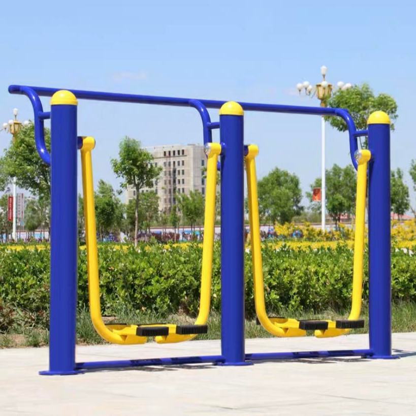 万宁市本地供应新国标健身路径 双人漫步机图片 龙泰体育