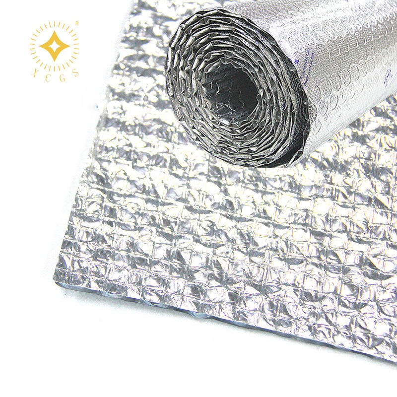 铝箔气泡隔热材 低能耗输送架空式蒸汽管道保温材料 铝箔反射层