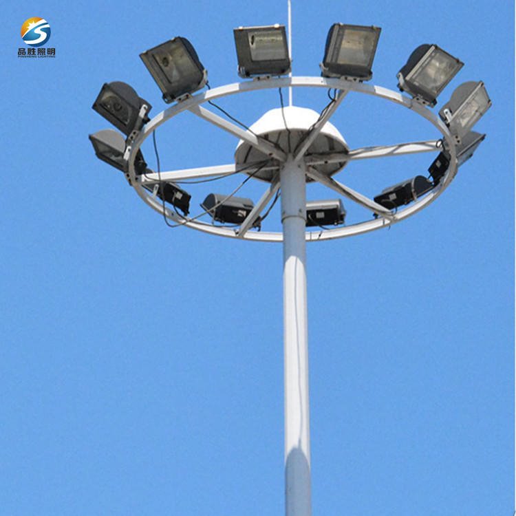 湘西实力高杆灯厂家 18米-40米升降高杆灯价格 品胜高杆灯批发