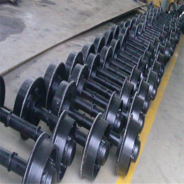固定箱式矿车轮对  矿用铸钢矿车轮对规格 600轨距矿车轮对