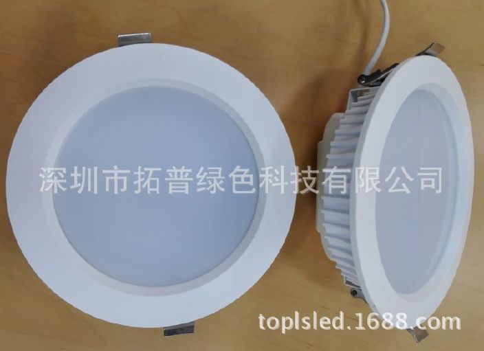 深圳宝安LED筒灯外壳配件价格压铸LED筒灯外壳配件批发示例图4