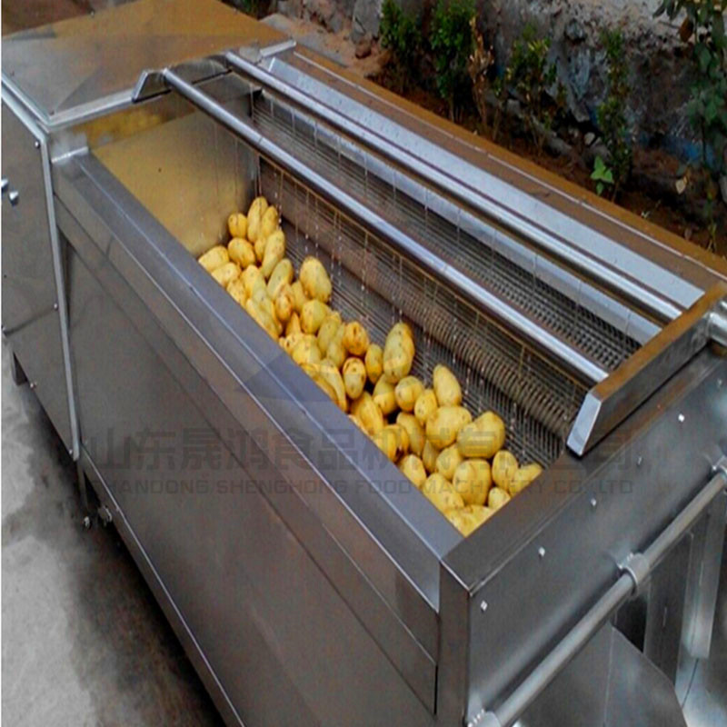 东北土豆 红薯清洗机 去泥清洗成套生产线 去地瓜皮设备专业厂家示例图6