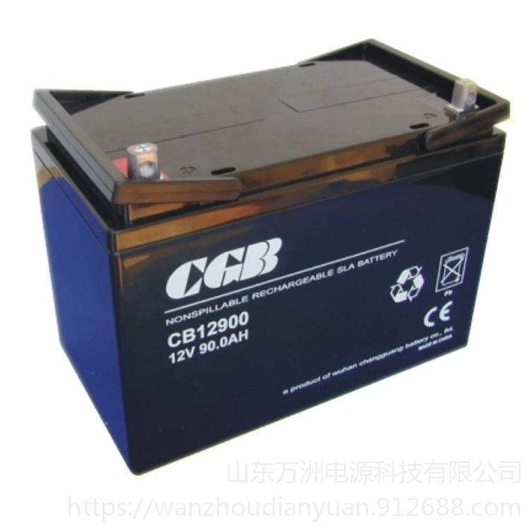长光蓄电池CB12900  长光12V90AH 铅酸免维护电池 消防主机电池 ups配套电池图片