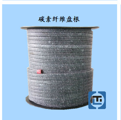 厂家销售10*10碳素纤维盘根 浸四氟耐磨耐高温碳纤维盘根示例图6