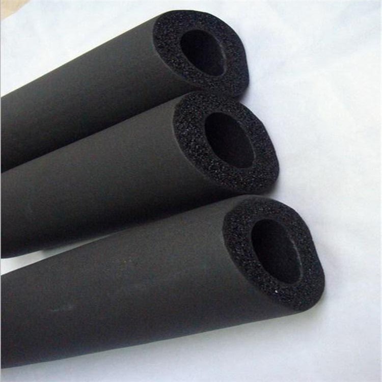 供应 镀锌管道用B2级橡塑保温管规格型号 华章牌 阻燃隔热保温材料