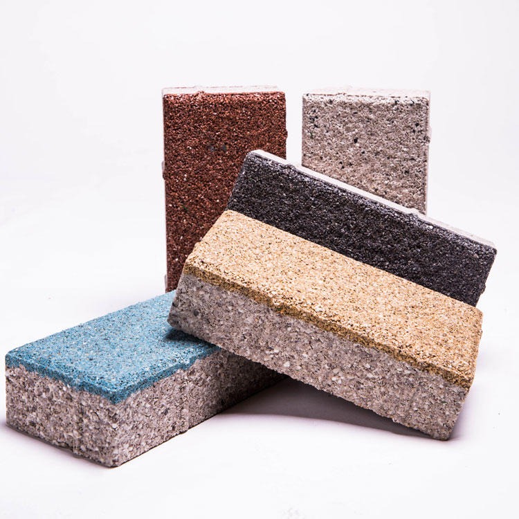 抗冻防滑陶瓷颗粒透水砖人行道用砖众光生产厂家尺寸规格可定制