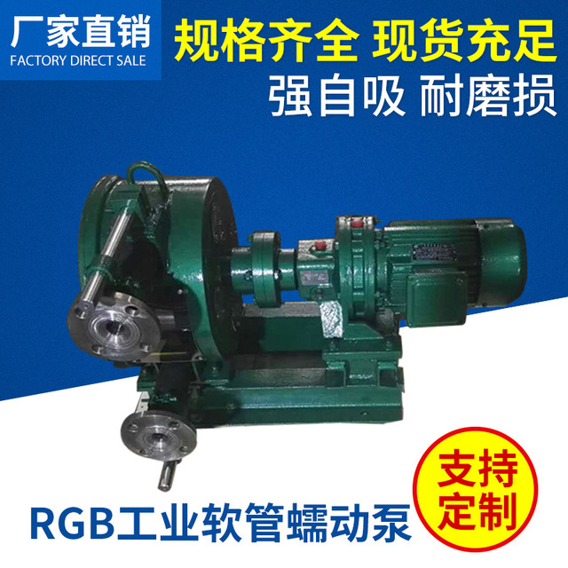 华海牌RGB65 工业软管泵化工防爆调速蠕动泵软管泵自吸耐磨污水混凝土泵