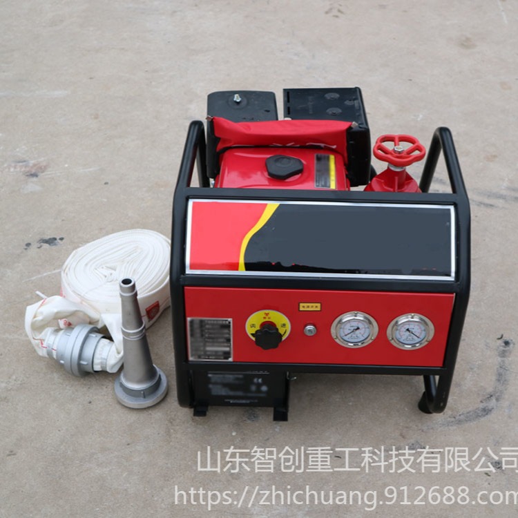 智创ZC-1 1  手抬机动消防泵消防系列船用柴油机应急消防泵手动船用消防泵图片