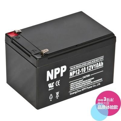 耐普蓄电池NP12-10 耐普蓄电池12V10AH 铅酸免维护蓄电池 耐普蓄电池厂家 UPS专用蓄电池