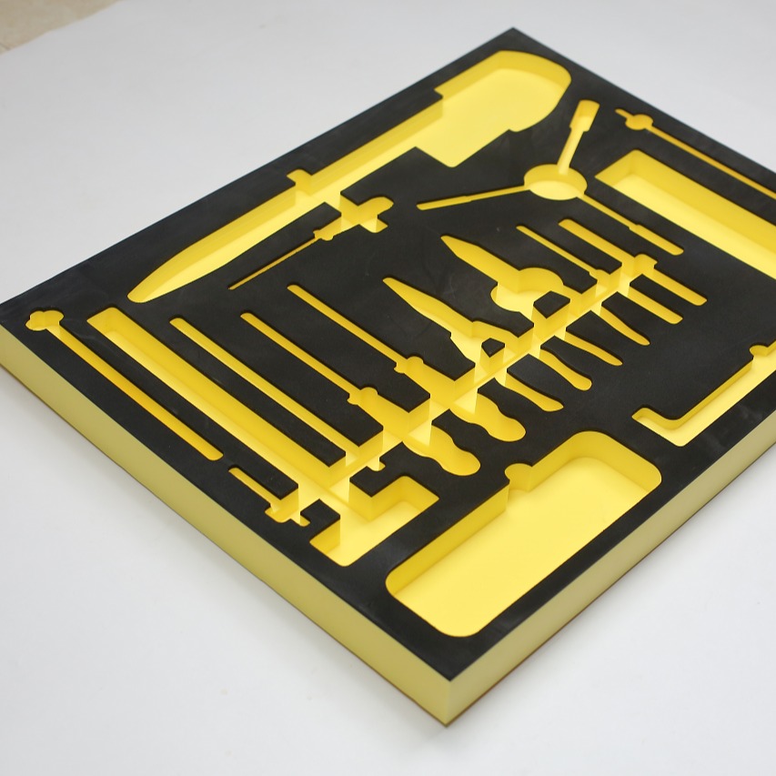 PE 发泡板 缓冲包装材料 聚乙烯闭孔交联化学发泡 泰辰 加工定制 CNC铣型图片