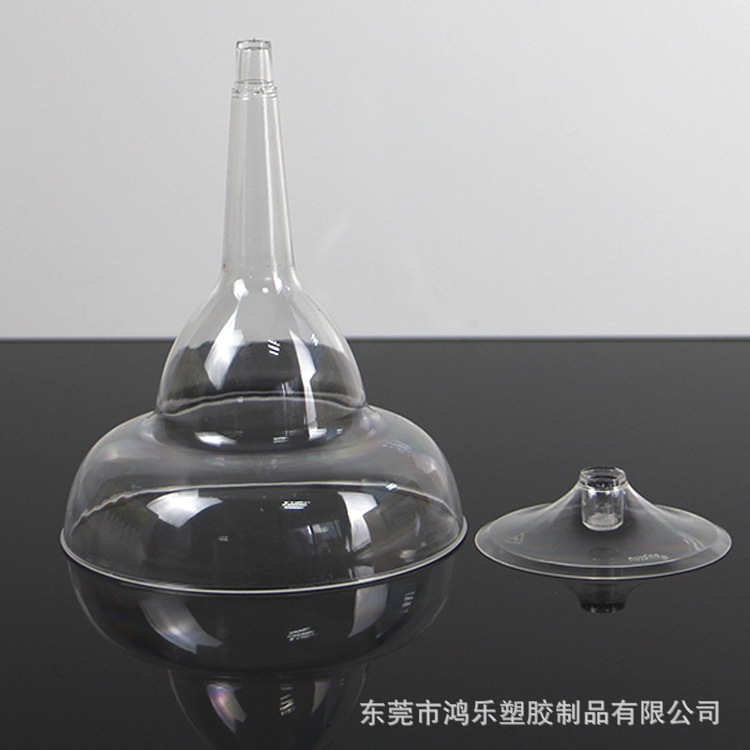 东莞鸿乐厂家定制一次性塑料高脚杯马天尼塑胶杯PS一次性彩色杯示例图2