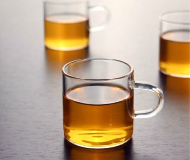 高硼硅耐热玻璃茶具带把小品杯 功夫茶具零配小玻璃茶杯功夫茶杯示例图5