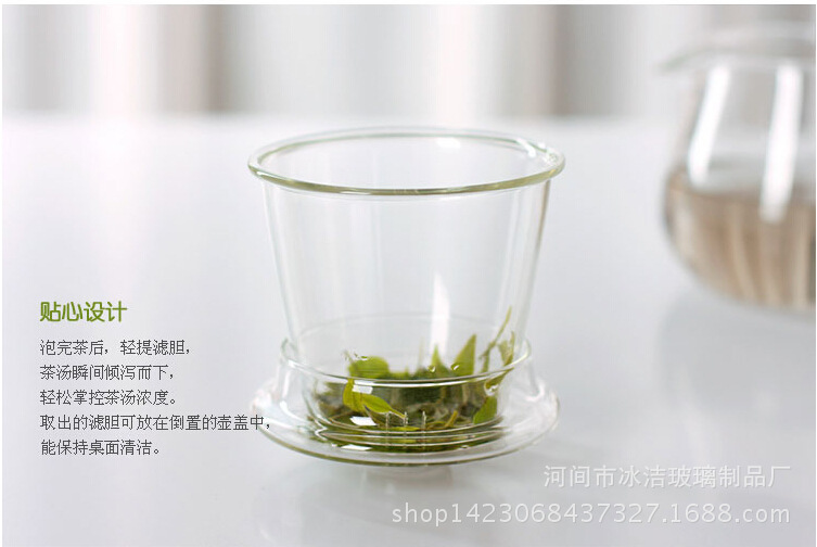 批发供应耐高温玻璃如意壶企鹅壶、高硼硅玻璃泡茶壶企鹅茶壶示例图12