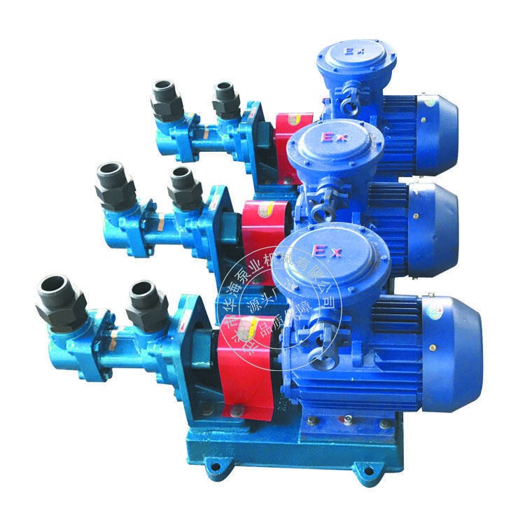 华海泵业厂家生产注油泵 3G型螺杆泵 3G254/46系列小型螺杆泵 原油 燃烧油输送泵