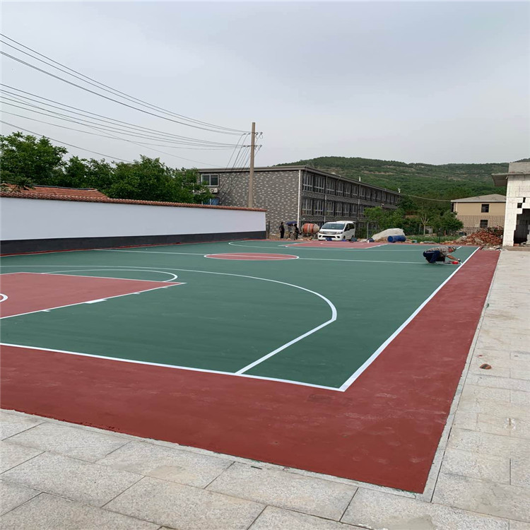 奥美佳 塑胶篮球场铺装 羽毛球场地地板 羽毛球场地板