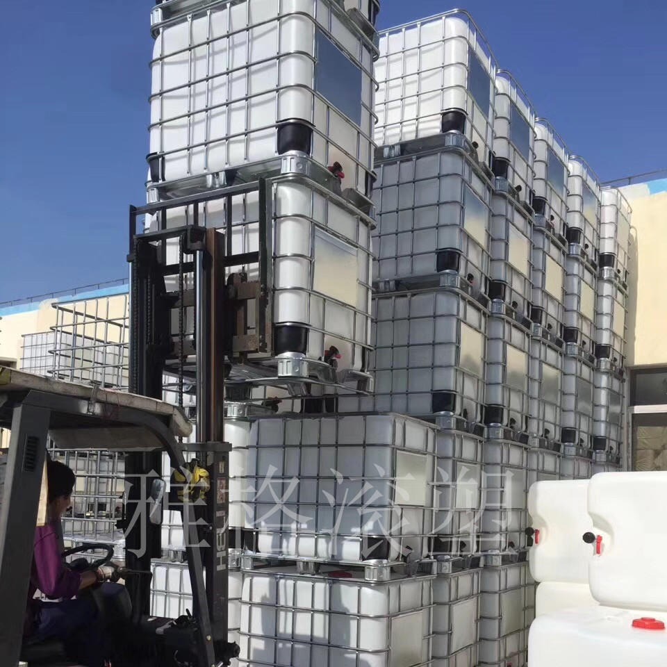 耐酸碱化工尿素吨桶 雅格集装方桶厂家直销 吨桶带铁框可用叉车运输图片