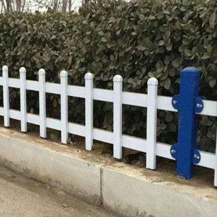 满星实业供应 锌钢花园草坪护栏 PVC草坪护栏 户外花园护栏 别墅庭院围墙栅栏