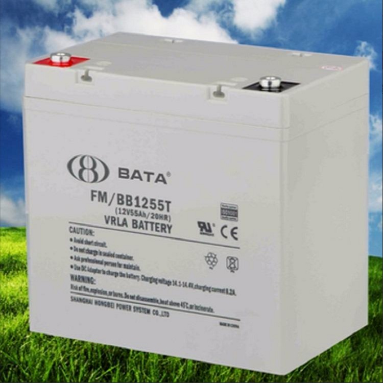 BATA鸿贝蓄电池FM/BB1255T 12V55AH 全新报价 授权代理商 规格参数