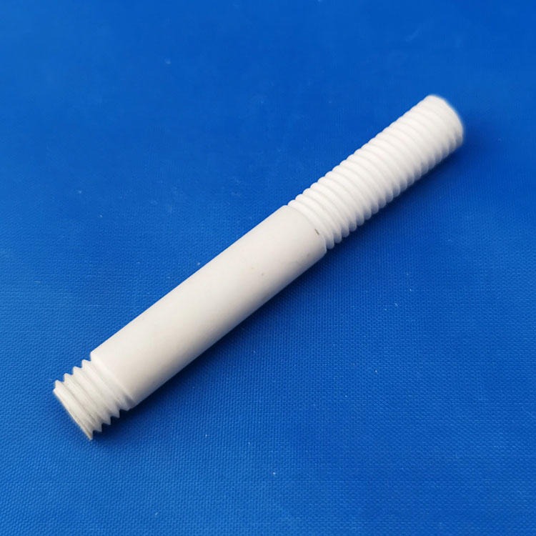螺纹陶瓷管Al2O3 隔热耐腐蚀螺纹陶瓷管 稳定性好 零件用  砾石 非标定制精密加工