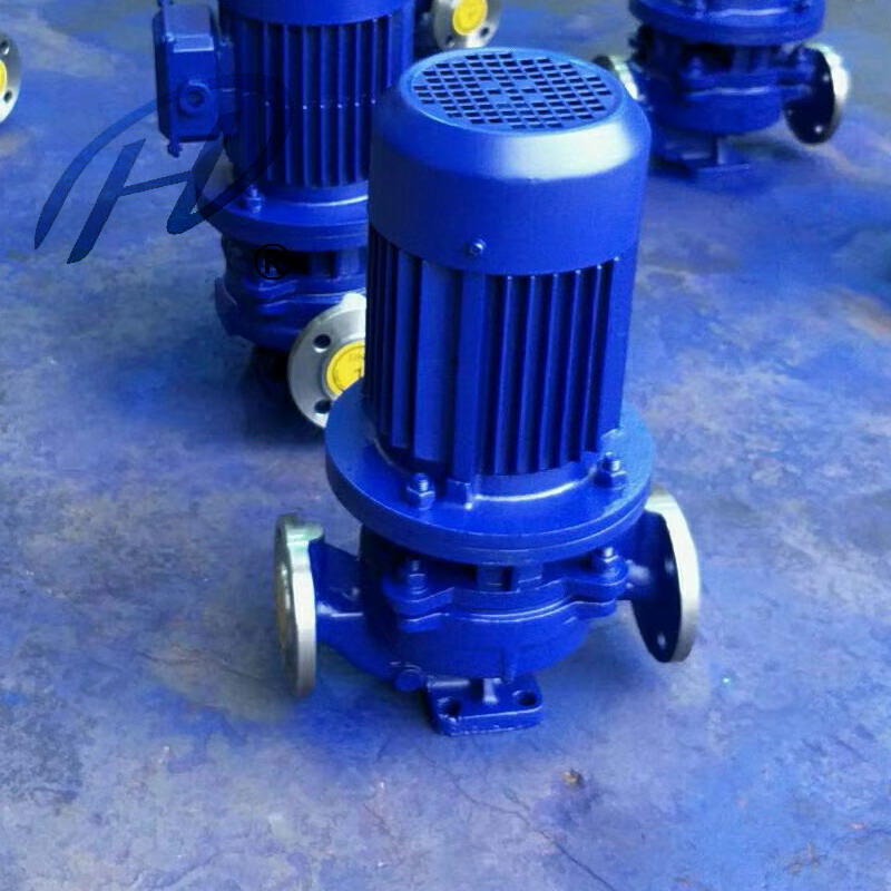 ISG32-160管道泵立式 ISG立式管道泵 防爆管道泵 不锈钢管道泵 小型管道泵图片