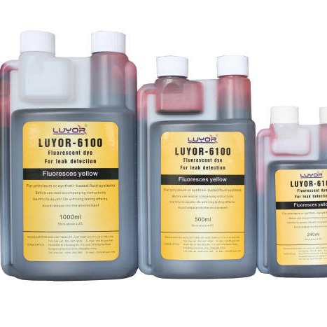 路阳LUYOR-6100油基荧光检漏剂，油溶性润滑油荧光剂