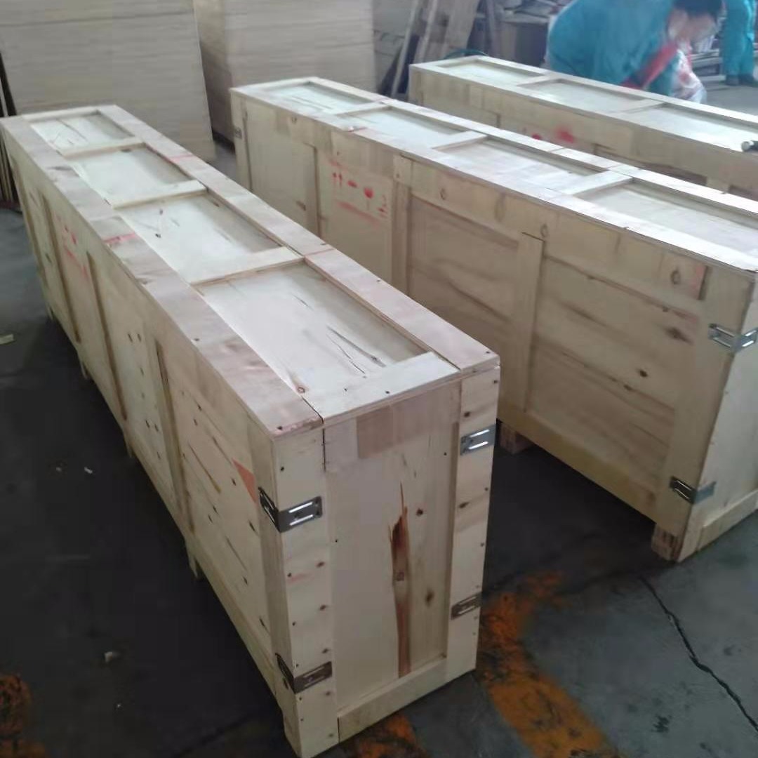 厂家定制木包装箱 黄岛加工厂定制大型设备木箱上门加固