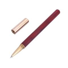 红素创意檀木质签字笔红木笔黄铜金属笔 300件起订不单独零售