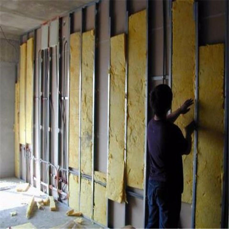 吸音玻璃棉板 隔墙用玻璃棉板 A级防火材料 供应商福森
