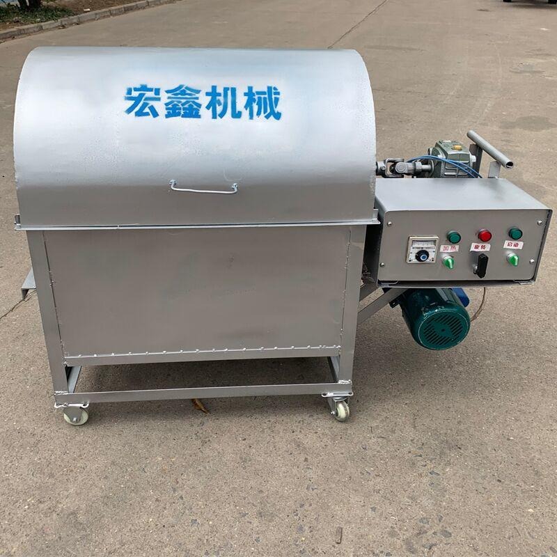 300斤瓜子大炒锅   齐全商用  多功能小型炒货机   燃气电加热炒货机图片