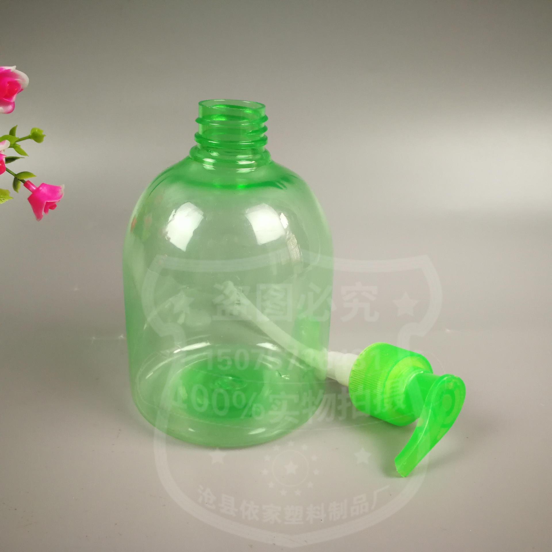 依家供应 按压式 pet透明塑料瓶 液体分装塑料瓶