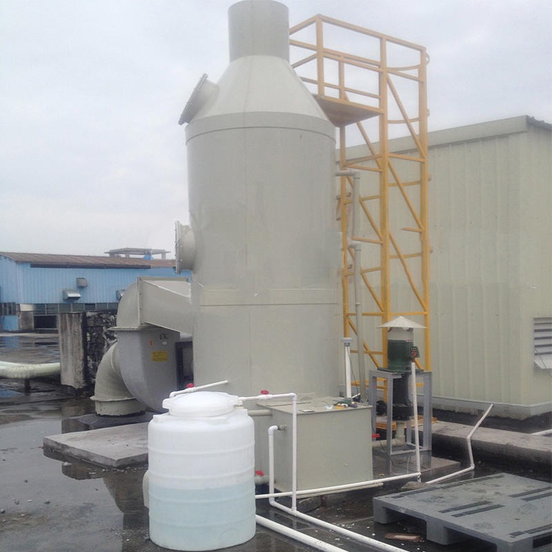 酸雾喷淋塔 喷淋塔设备 洗涤废气喷淋塔