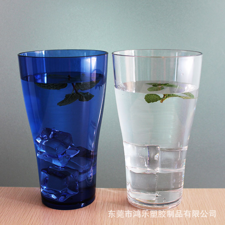 东莞厂家定制塑料杯PC不碎杯570ml塑料果汁冷饮杯量大价格优惠示例图5
