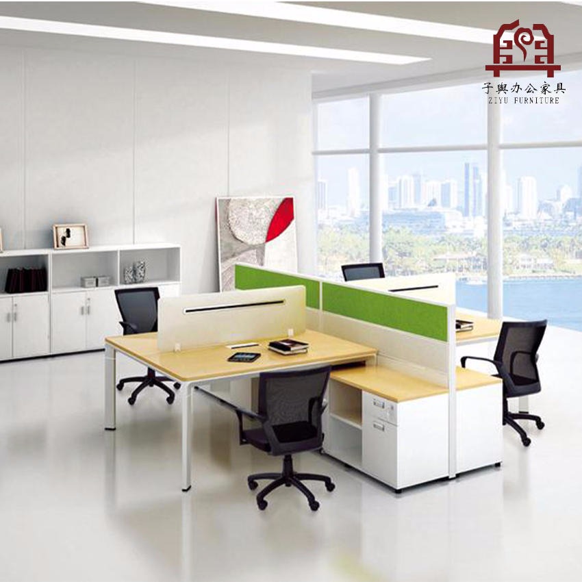 屏风办公桌 办公位 工作位 工作站 办公桌椅 上海办公家具 厂家直销 子舆家具 ZY-PF-013