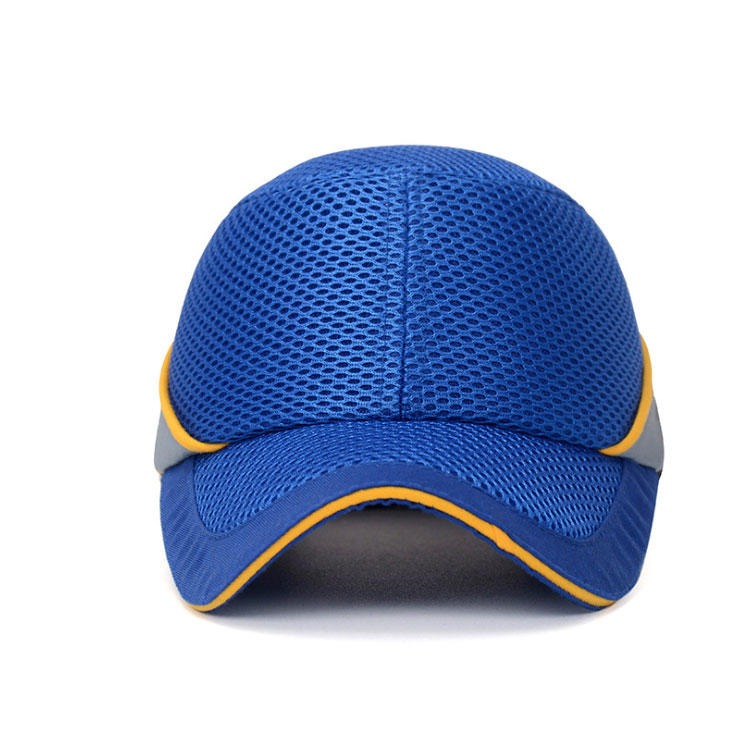红素夏季透气安全帽车间工人帽防护免费设计logo