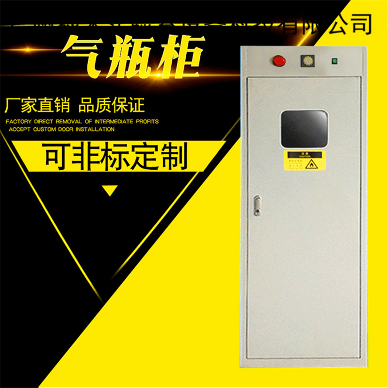 禄米实验室定制广州全钢气瓶柜  单瓶气瓶柜  双瓶气瓶柜  防爆气瓶柜LUMI-QPG59