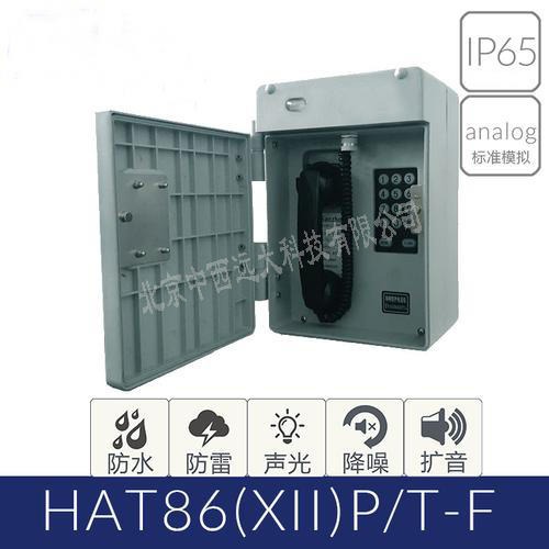 F数字式消噪扩呼电话机 型号:ST/HAT86(XII)P/T-F库号：M406850