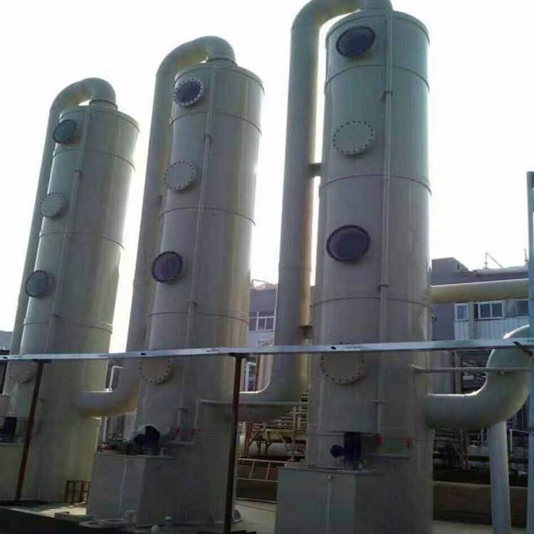 厂家直供耀先水喷淋塔 环保设备 酸雾喷淋塔 净化设备塔 可定做水喷淋塔图片