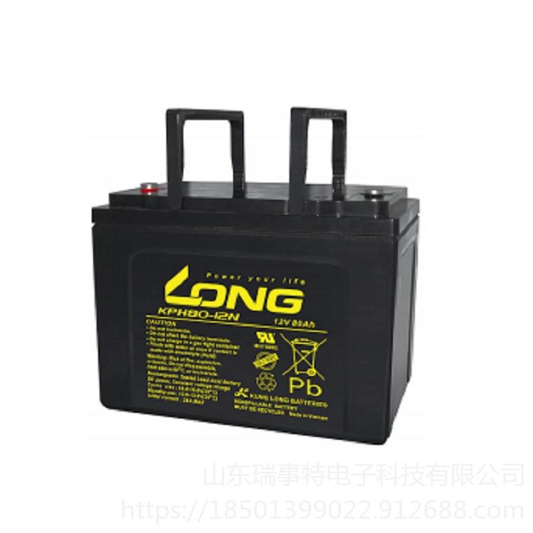 广隆KPH80-12N蓄电池 广隆蓄电池12V80AH厂家直销 LONG直流屏UPSEPS配套电池