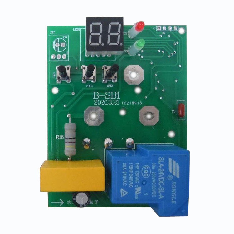 RGB七彩闪灯IC电路板语音ICPCB升压IC单片机方案线路板开发设计COB板图片