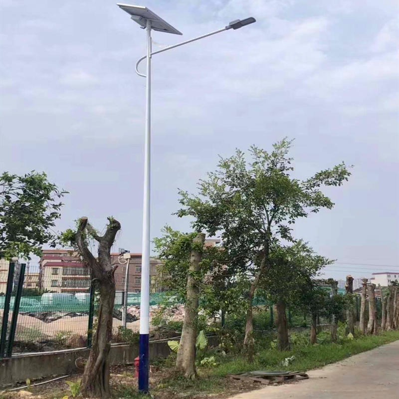 肇庆6米LEd路灯报价 工程太阳能路灯杆 锂电池灯路灯图片