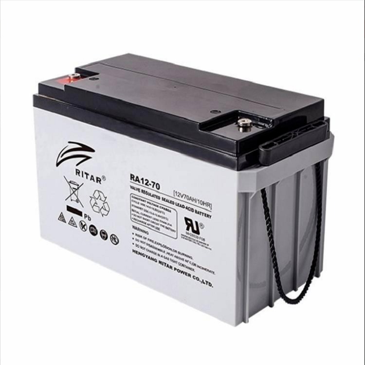 瑞达蓄电池RA12-70 RITAR免维护铅酸蓄电池12V70AH直流屏UPS后备电源