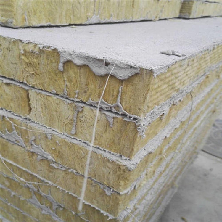 增强岩棉复合板 铝箔岩棉复合板 凯千亚 阻燃岩棉复合板