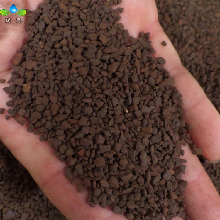 瑞思环保锰砂 专业供应25-75%天然锰砂滤料 水处理除铁除锰滤料