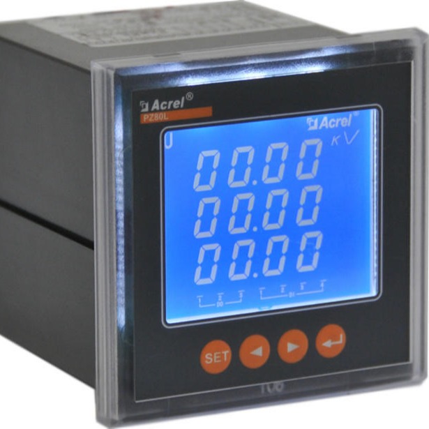 安科瑞 三相交流电量测量 遥控输出 SOE事件记录功能 PZ96L-E4/HA 嵌入式电能表