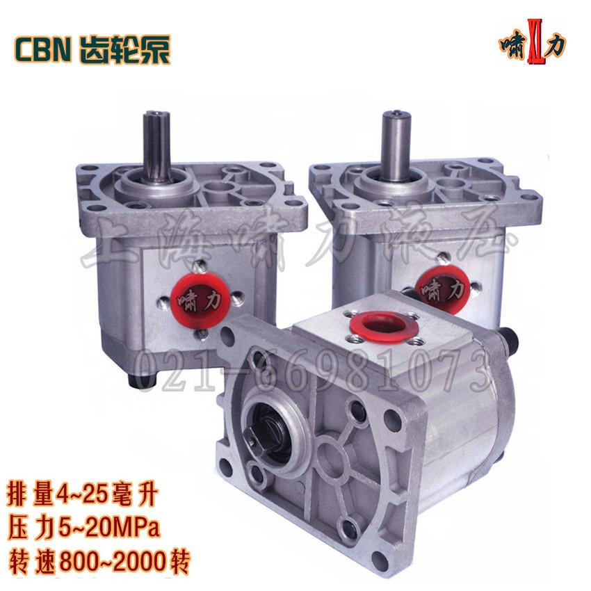 CBN-F310FPR 平键右旋法兰油口液压齿轮泵 上海啸力高品质液压泵